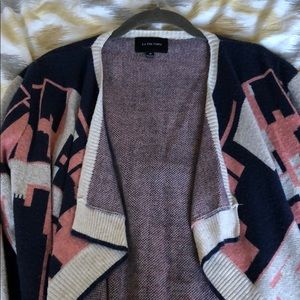 Anthropologie geometric sweater